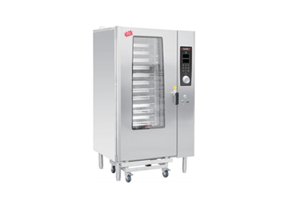 20盤推車電熱電子版萬能蒸烤箱-JBX001